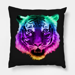 Rainbow Tiger Pillow