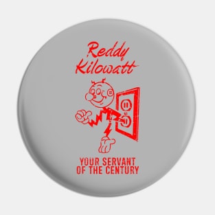 Reddy Kilowatt - Vintage Red Pin