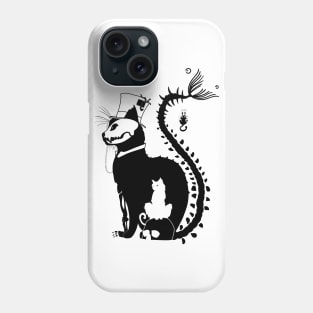 Black Cat Phone Case