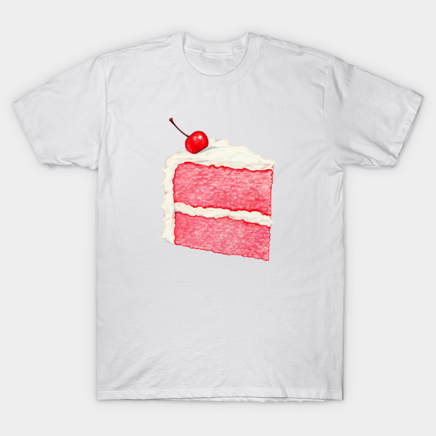 Cherry Cake - Cake - T-Shirt