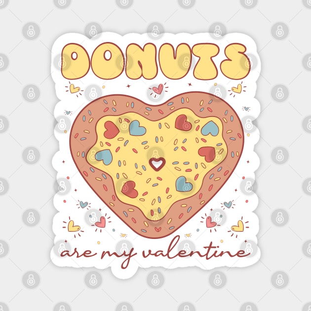 Donuts are my Valentine Magnet by MZeeDesigns