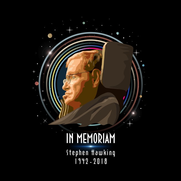 Im memoriam Stephen Hawking by atizadorgris