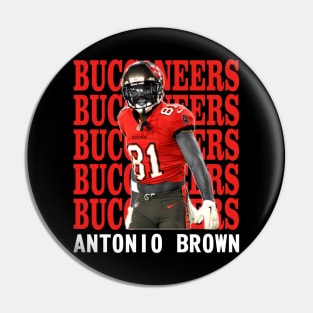 Tampa Bay Buccaneers Antonio Brown 81 Pin