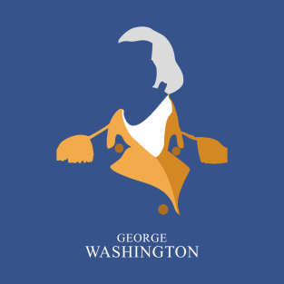 George Washington - Minimalist Portrait T-Shirt