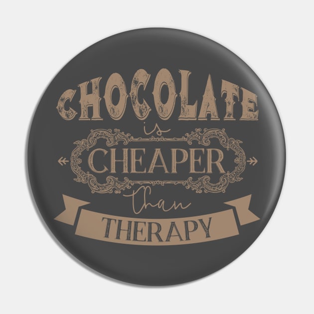 Chocolate is cheaper than therapy Pin by DimDom