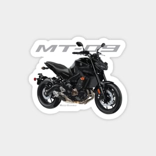 Yamaha MT-09 19 black, sal Magnet