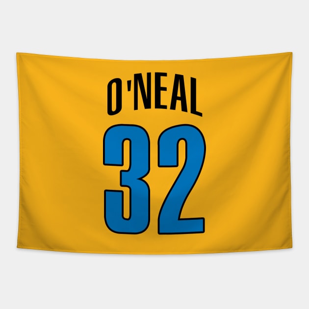 Shaquille O'Neal Basketball Tapestry by Cabello's