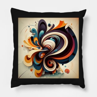 Cosmic Symphony: A Musical Visual Journey Pillow