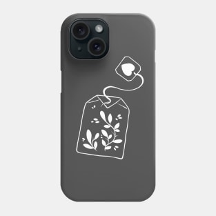 Tea Lover - White Phone Case