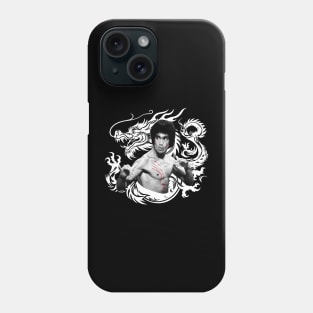 Bruce Lee in Enter The Dragon (White Version) Phone Case