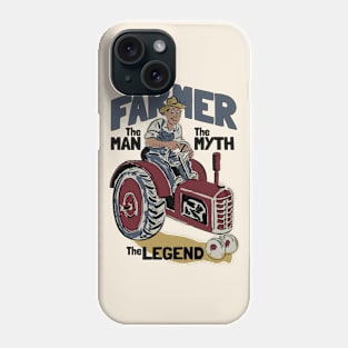 Vintage Happy Farmer Phone Case