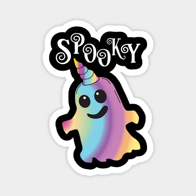 Spooky Unicorn Ghost Magnet by Nice Surprise