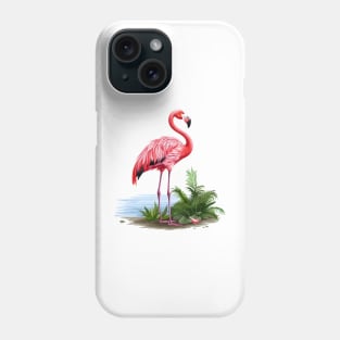 Cool Flamingo Phone Case