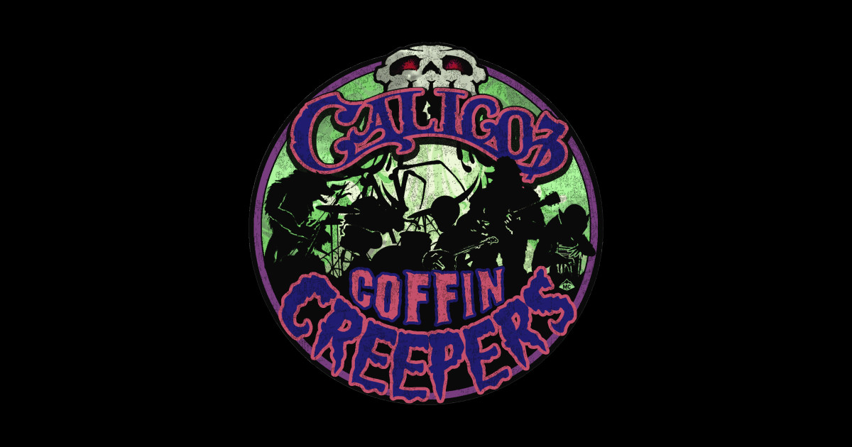 Timber Mountain Calico Coffin Creepers Knotts Scary Farm TShirt