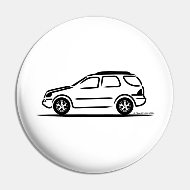 Mercedes Benz ML W163 Wht Pin by PauHanaDesign