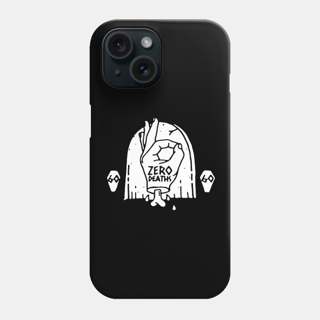 ZERO DEATH STATS Phone Case by elsa-HD