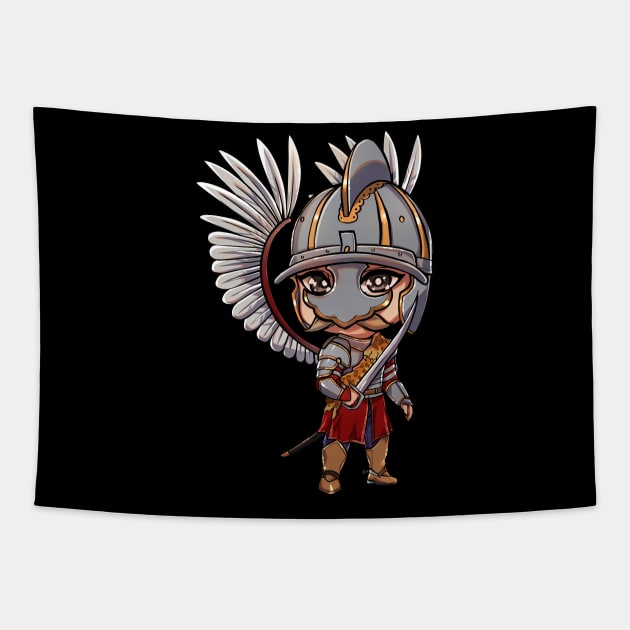 The Winged Warriors of Poland: Polish Winged Hussars Tapestry by Holymayo Tee