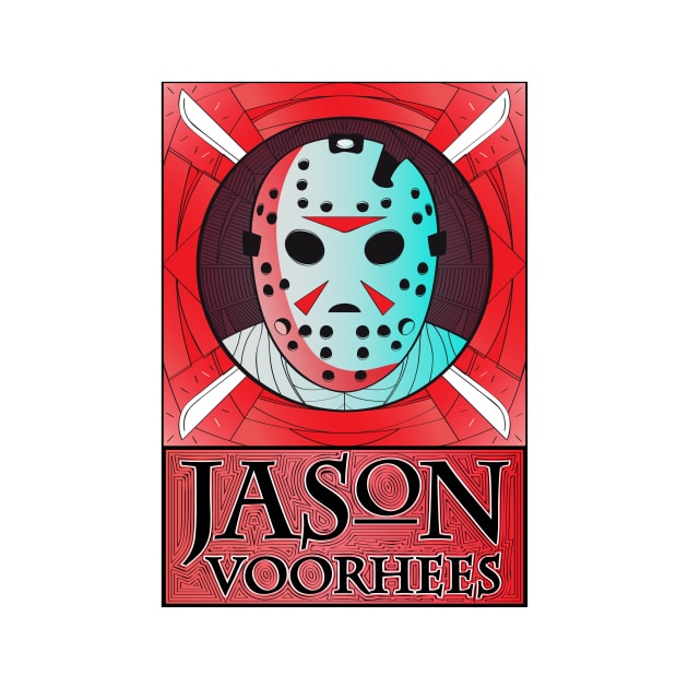 Horror Icons - Jason by Anton Sever