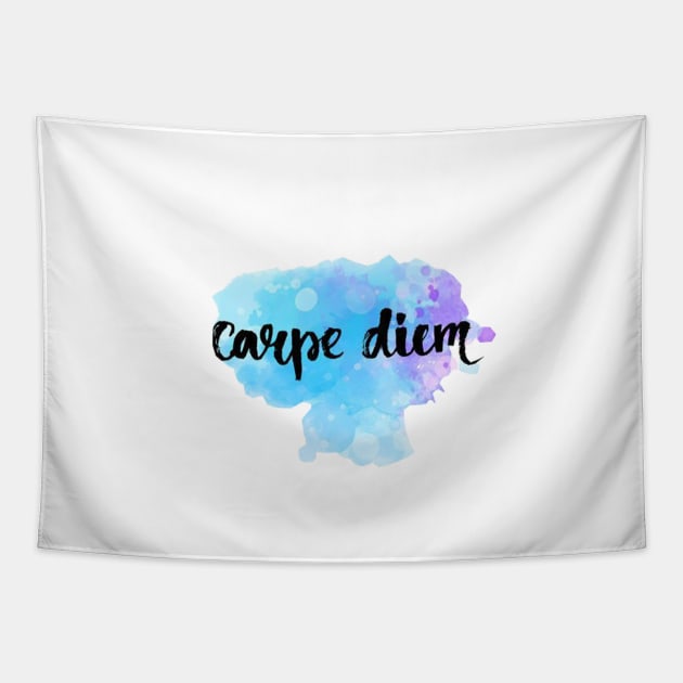 Carpe Diem - sieze the day Tapestry by Miki2501_