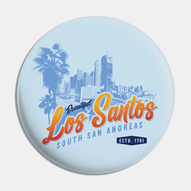 Los Santos Pin by MindsparkCreative