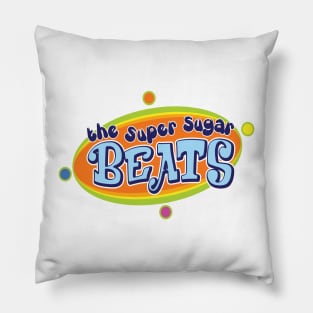 Super Sugar Beats original logo Pillow