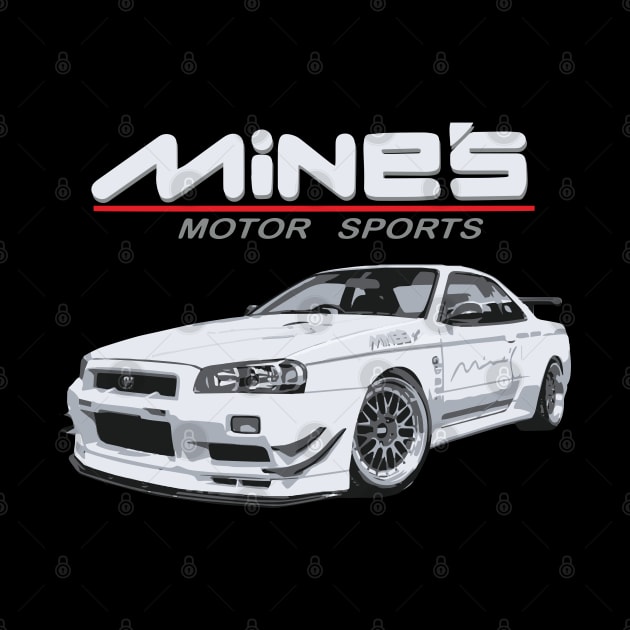 mine's GT-R R34 Skyline Nissan Vspec N1  BNR34 by cowtown_cowboy