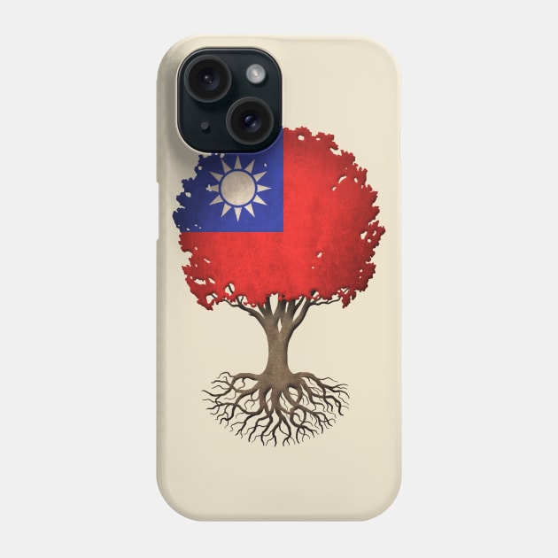 Tree of Life with Taiwanese Flag Phone Case by jeffbartels