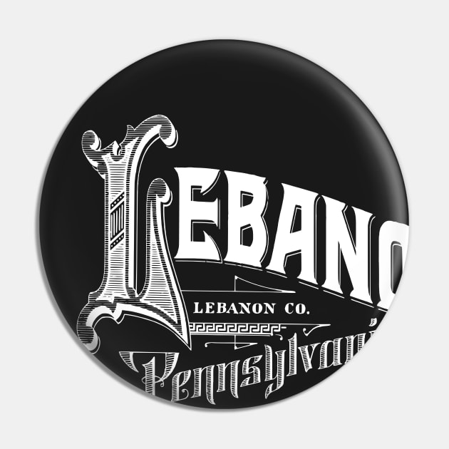 Vintage Lebanon, PA Pin by DonDota