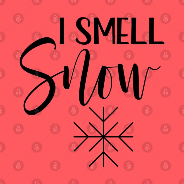 I smell snow by qpdesignco