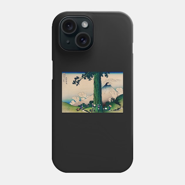 Mishima Pass in the province of Kai Phone Case by MurellosArt