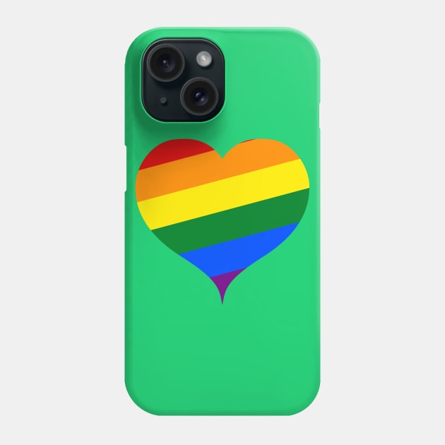 Gay Hearts Phone Case by PatrioTEEism