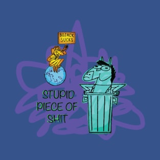 Bojack Piece of Shit 3 T-Shirt