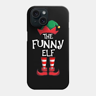 Funny Elf Matching Family Christmas Phone Case