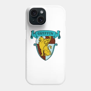 Griffin Coat-of-Arms with a Gryphon Phone Case