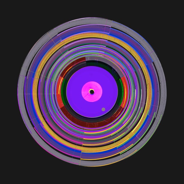 spinning record by bulografik