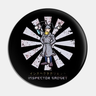 Inspector Gadgdet Retro Japanese Pin