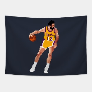 Vlade Divac Pixel Dribble Tapestry