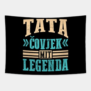 Serbia Father Otac Srpski Tata Balkan Papa Srbija Tapestry