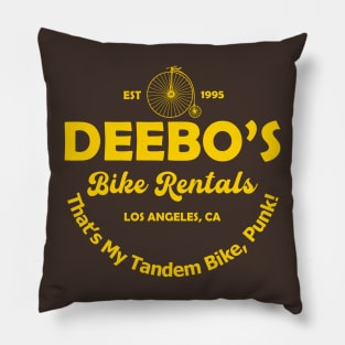 Deebo's Bike Rentals Pillow