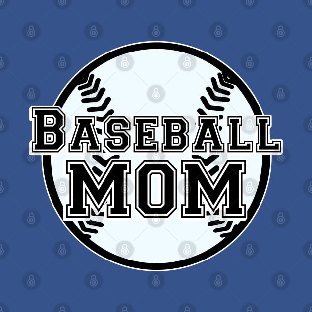 Baseball Mom by SilverFoxx Designs