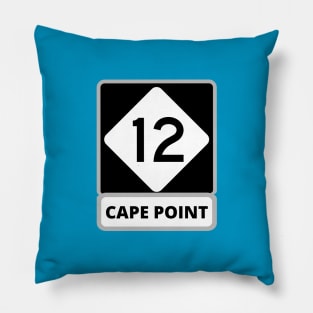 Cape Point Highway 12 Pillow