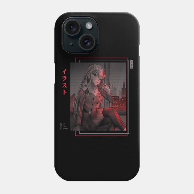 Lo-fi chill | Zero Two Phone Case by DenielHast