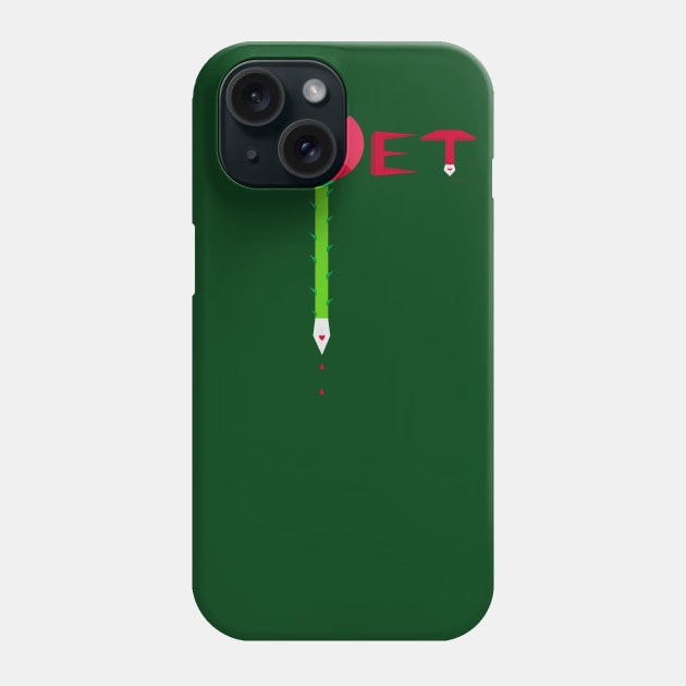 Poet Phone Case by gunberk