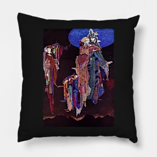 The Colloquy of Monos and  Una - Harry Clarke for E.A. Poe Pillow