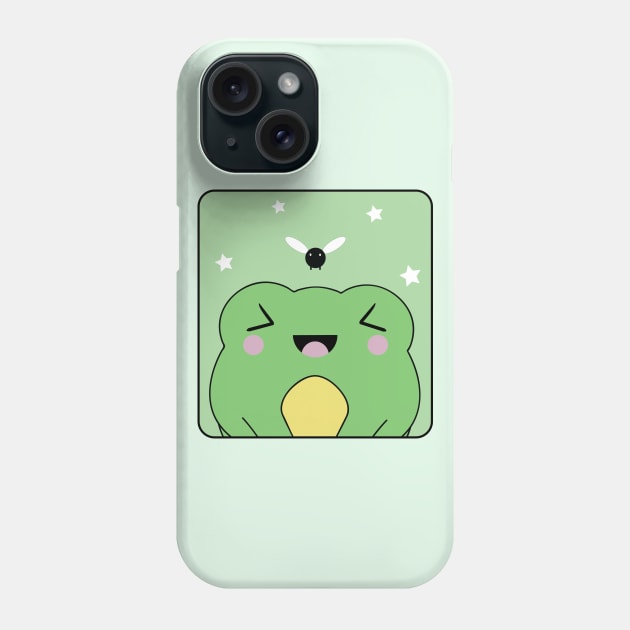 Dreaming Frog Among the Stars Phone Case by Mr. Bdj