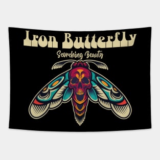 Iron Butterfly In The Garden Of Eden Tapestry