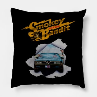 Vintage smokey and the bandit Pillow