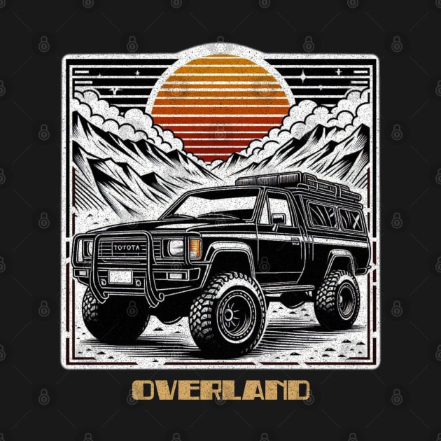 Retro overland Toyota