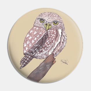 Northern Owl Pin