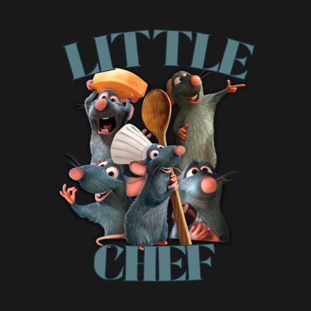 Little Chef, Remy Ratatouille Collage by ladystromas